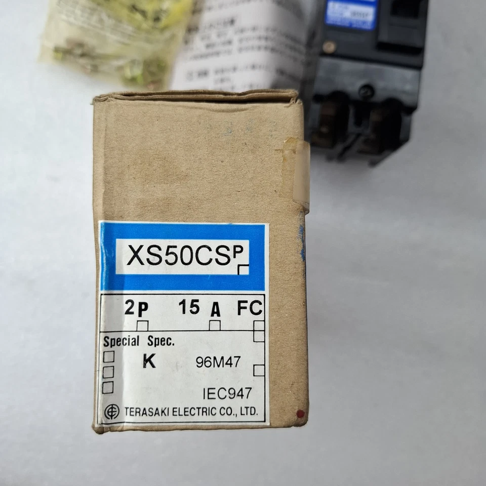 NEW TERASAKI TemBreak XS50CS Circuit Breaker 15A 50~60Hz FREE SHIP